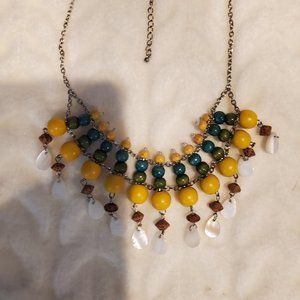 Dress Barn Necklace cute casual 17"